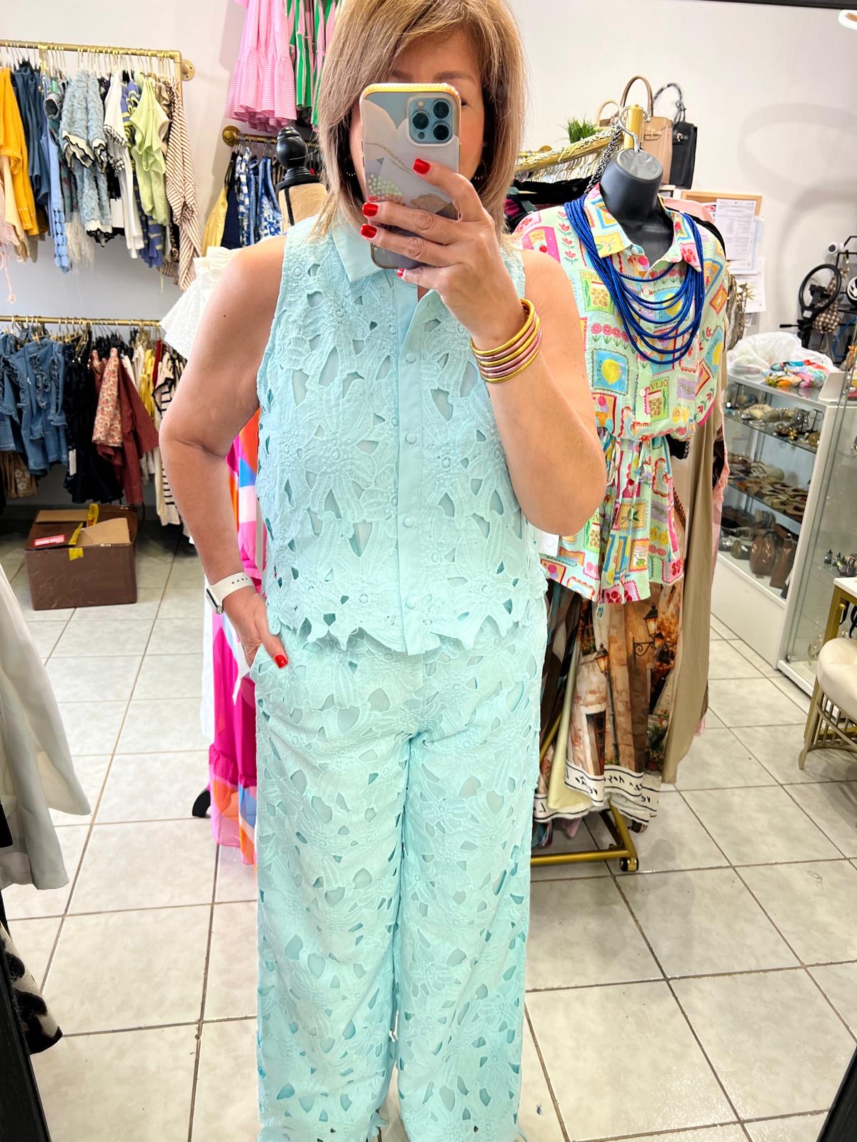 Set verde chic