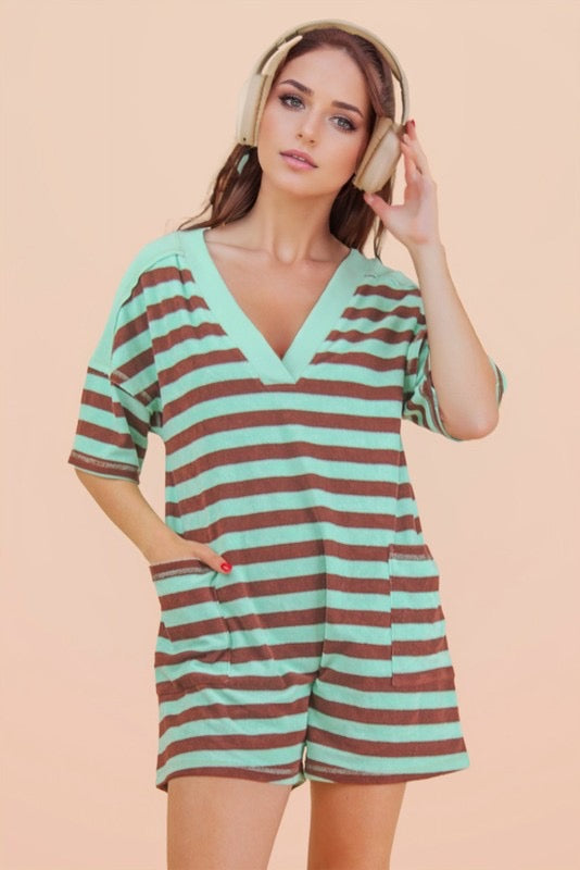 Romper verde mar