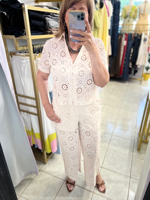SET CREMA PANTALON