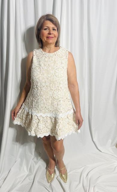 Lace A-line Dress